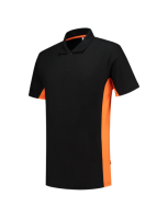 TRICORP Poloshirt Bicolor BLACK/ORANGE S (SALE)