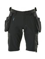MASCOT 17149 Shorts met spijkerzakken ZWART C58 (SALE)