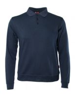 M-Wear 6140 Polo Sweater Navy M+L (SALE)