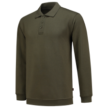 TRICORP 301005 POLOSWEATER BOORD - ARMY