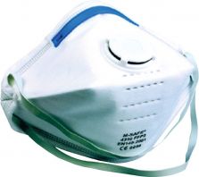 M-Safe vouwmasker FFP3 ventiel type 4310