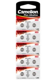 Camelion Alkaline Knoopcel batterij 0% Mecury AG3/LR41 1,5V blister 10 stuks