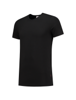 Tricorp 101012 T-Shirt Elastaan Slim Fit V Hals - Black
