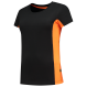 Tricorp 102003 T-Shirt Bicolor Dames - Black-Orange