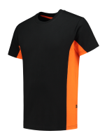 Tricorp 102004 T-Shirt Bicolor - Black-Orange