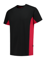 Tricorp 102004 T-Shirt Bicolor - Black-Red