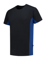 Tricorp 102004 T-Shirt Bicolor - Navy-Royalblue