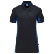 Tricorp 202003 Poloshirt Bicolor Dames - Navy-Royalblue