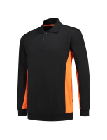 Tricorp 302003 Polosweater Bicolor - Black-Orange
