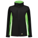 Tricorp 402008 Softshell Bicolor Dames - Black-Lime