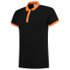 Tricorp 201002 Poloshirt Bicolor Slim Fit - Black-Orange