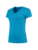 Tricorp 101008 T-Shirt V Hals Slim Fit Dames - Turquoise