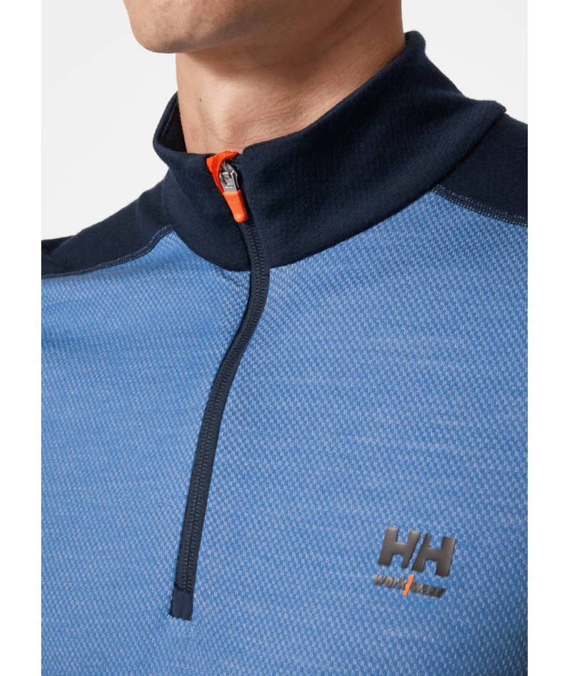 HELLY HANSEN HH LIFA MERINO HALF ZIP 75107
