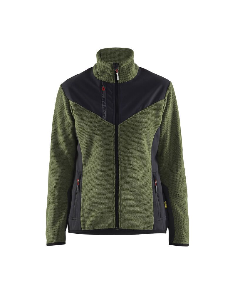 Blåkläder 5943 Dames gebreid vest met softshell