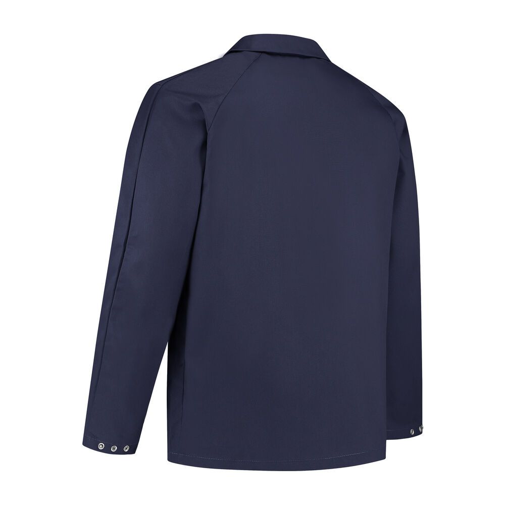 Werkjasje polyester/katoen navy maat L