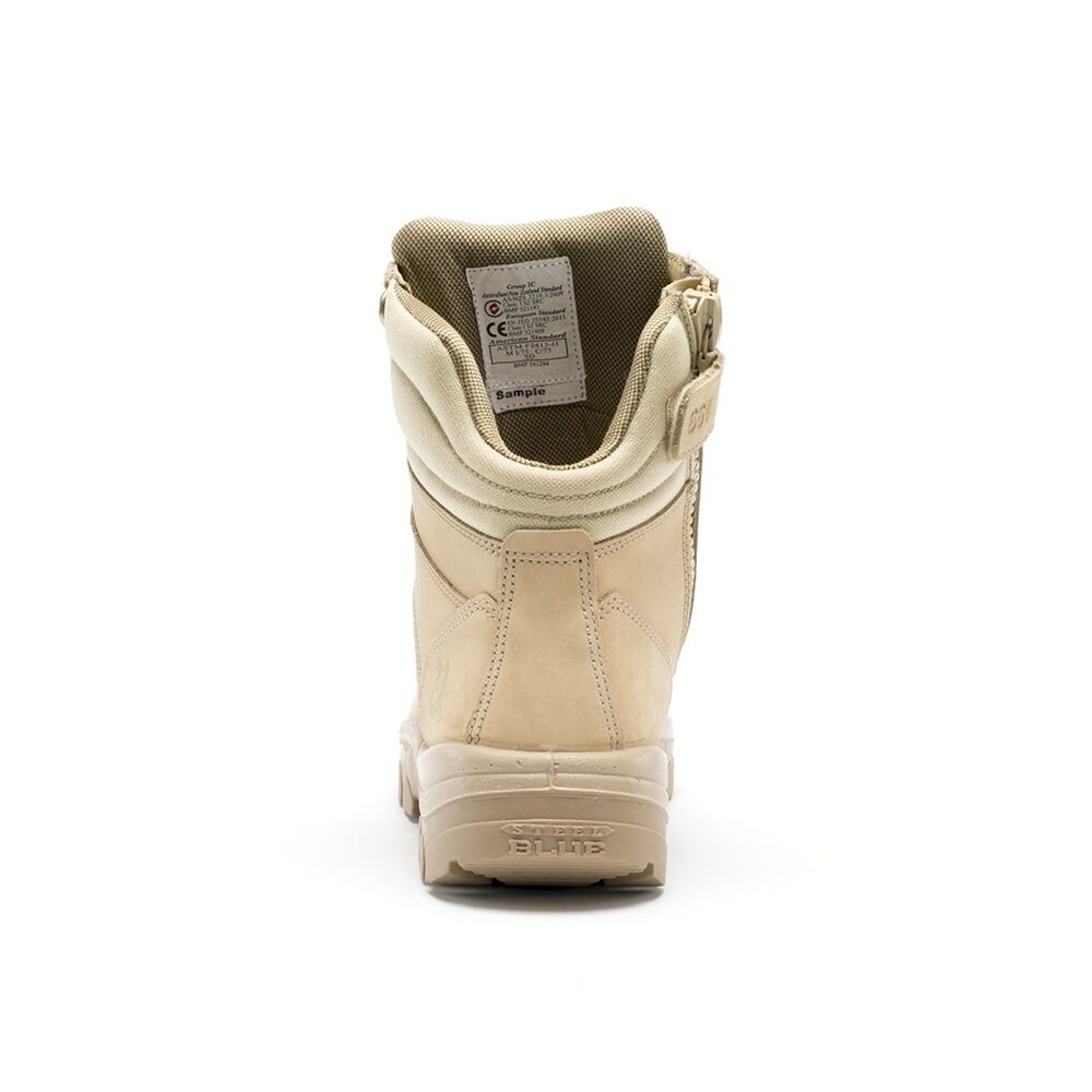 Steel Blue Southern Cross Zip Sand S3 392661