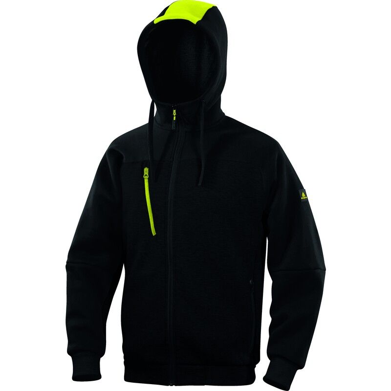 VEST SWEAT BORGO ZWART 3XL Delta Plus