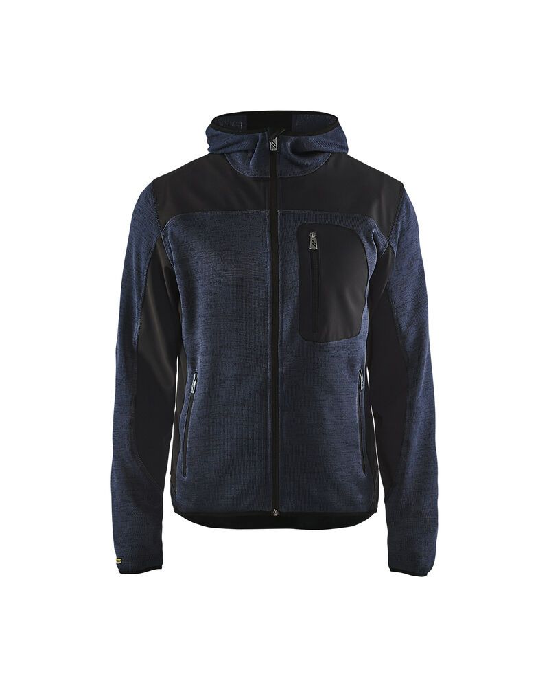 Blåkläder 4930 Gebreid vest met softshell