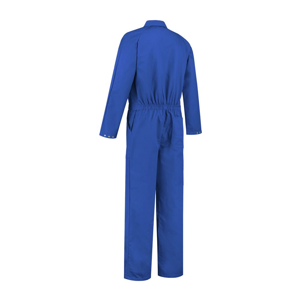 Overall polyester/katoen korenblauw maat 44