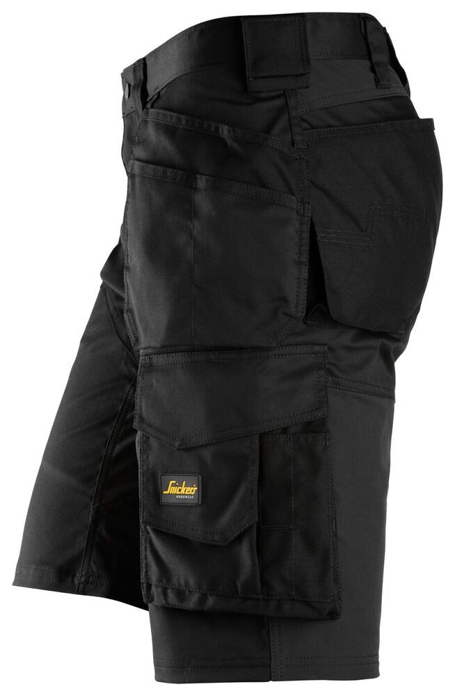 Snickers AllroundWork, Stretch Loose fit Korte Werkbroek met holsterzakken 6151