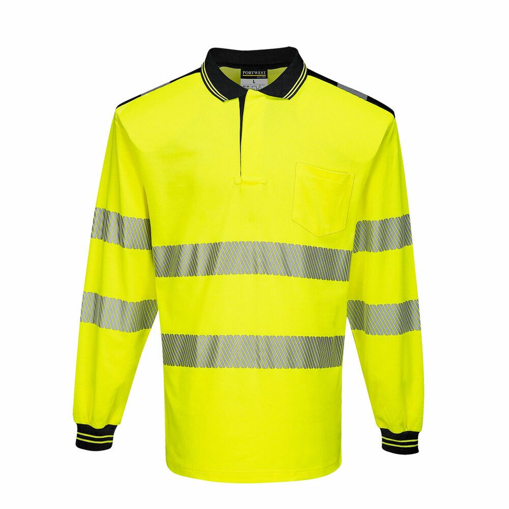 PW3 Hi-Vis Poloshirt Langemouw