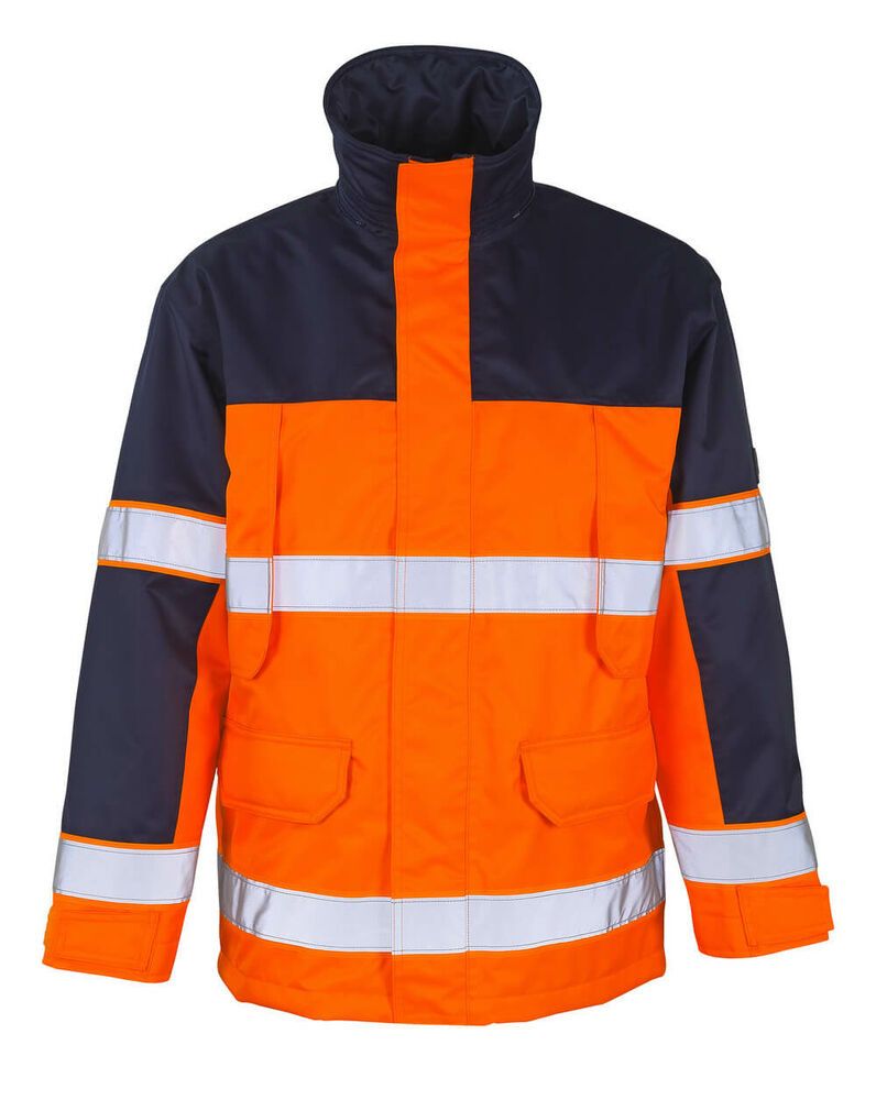 hi-vis oranje/marine