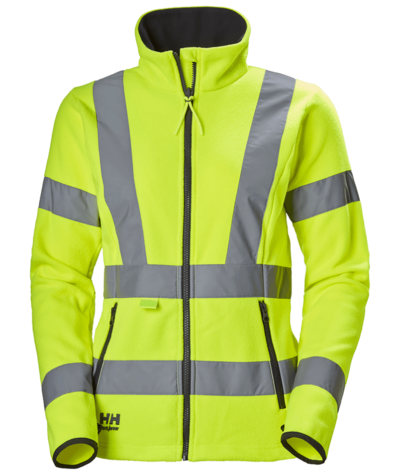 HELLY HANSEN W LUNA HI VIS FLEECE JACKET 72174