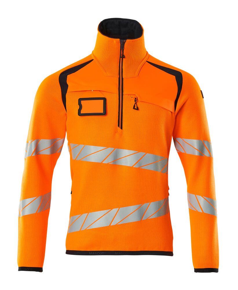 hi-vis oranje/donkermarine