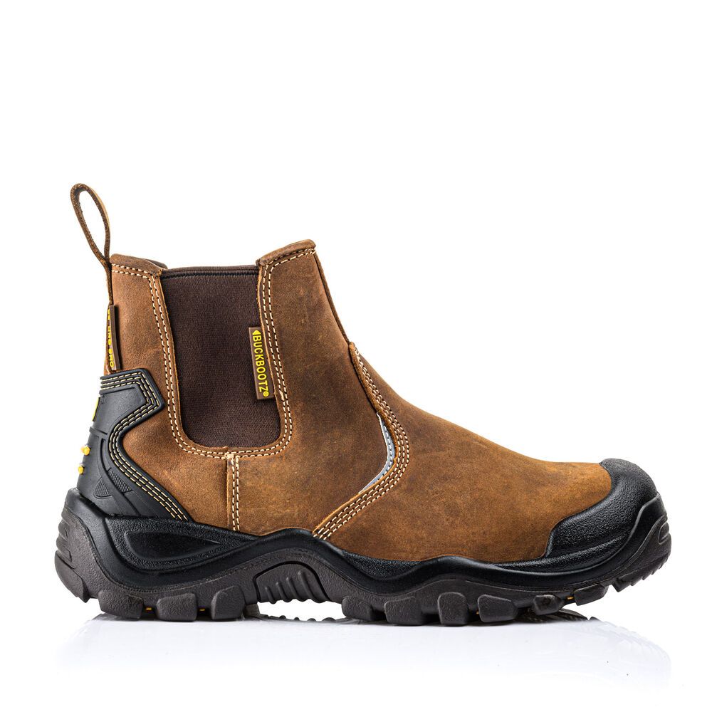 BUCKBOOTZ BUCKSHOT INSTAPPER BRUIN S3 Werkschoen BSH006