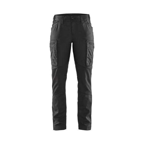 Blaklader Women’s Service Trousers Stretch – Black C50
