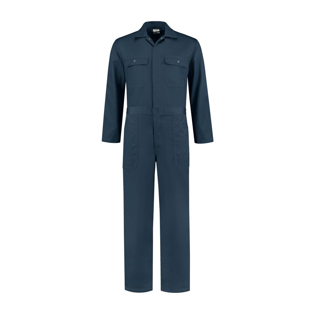 Overall polyester/katoen navy maat 66