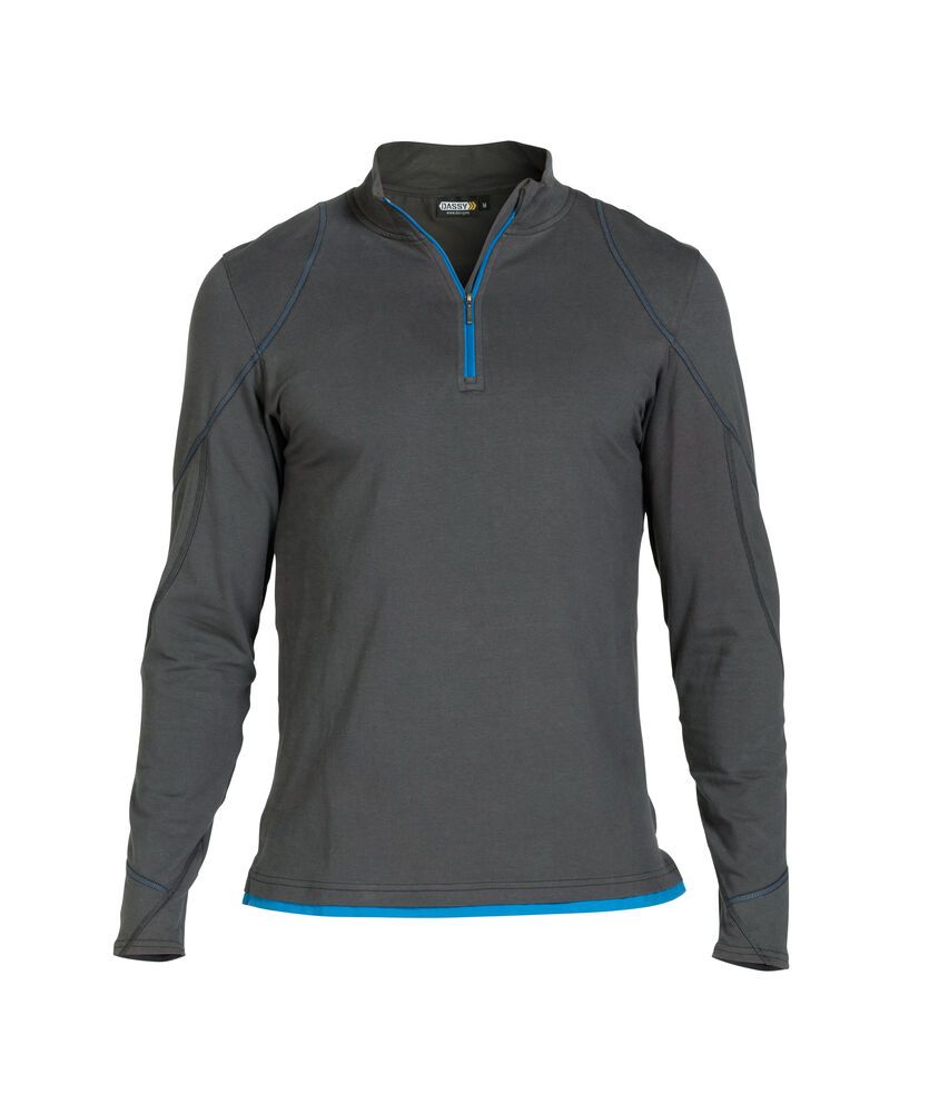 antracietgrijs/azuurblauw