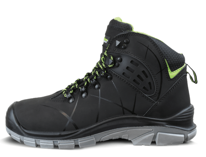 SF Vschoen Larvik S3 zwart ON hoog mt 37