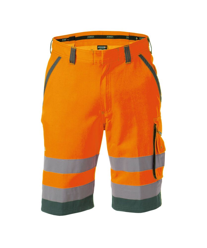 fluo-oranje/flessengroen