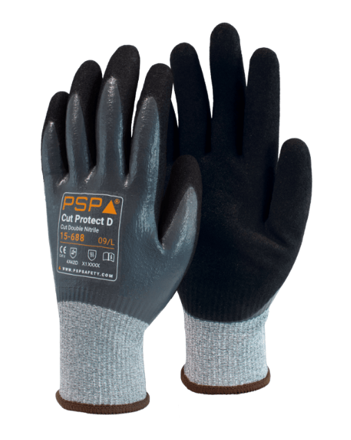 PSP 15-688 Cut D Double Nitrile
