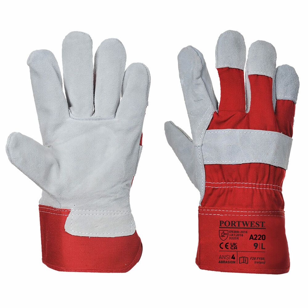 Premium Chrome Rigger Handschoen