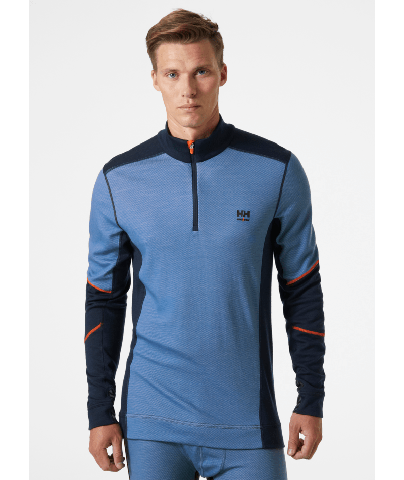 HELLY HANSEN HH LIFA MERINO HALF ZIP 75107