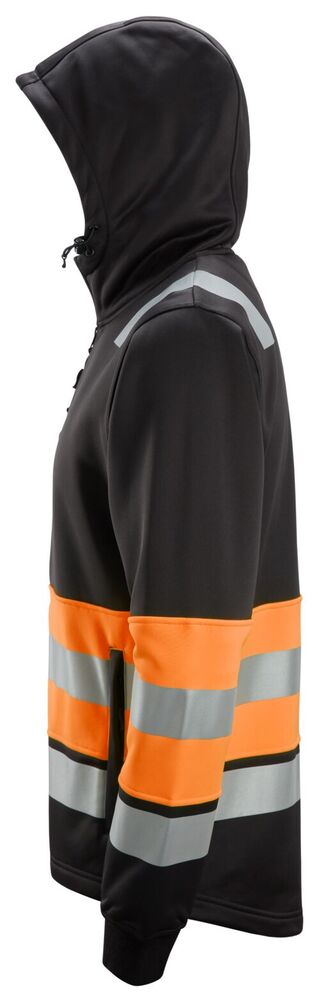Snickers High-Vis Klasse 1, Hoodie met Rits 8038