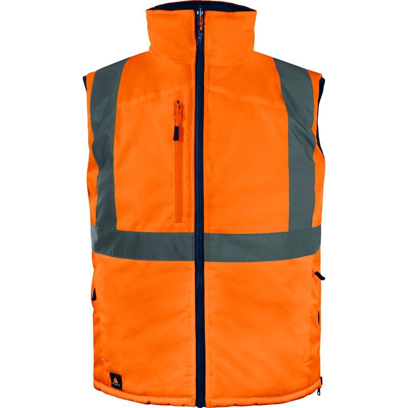 GILET FIDJI3HV ORANJE L Delta Plus