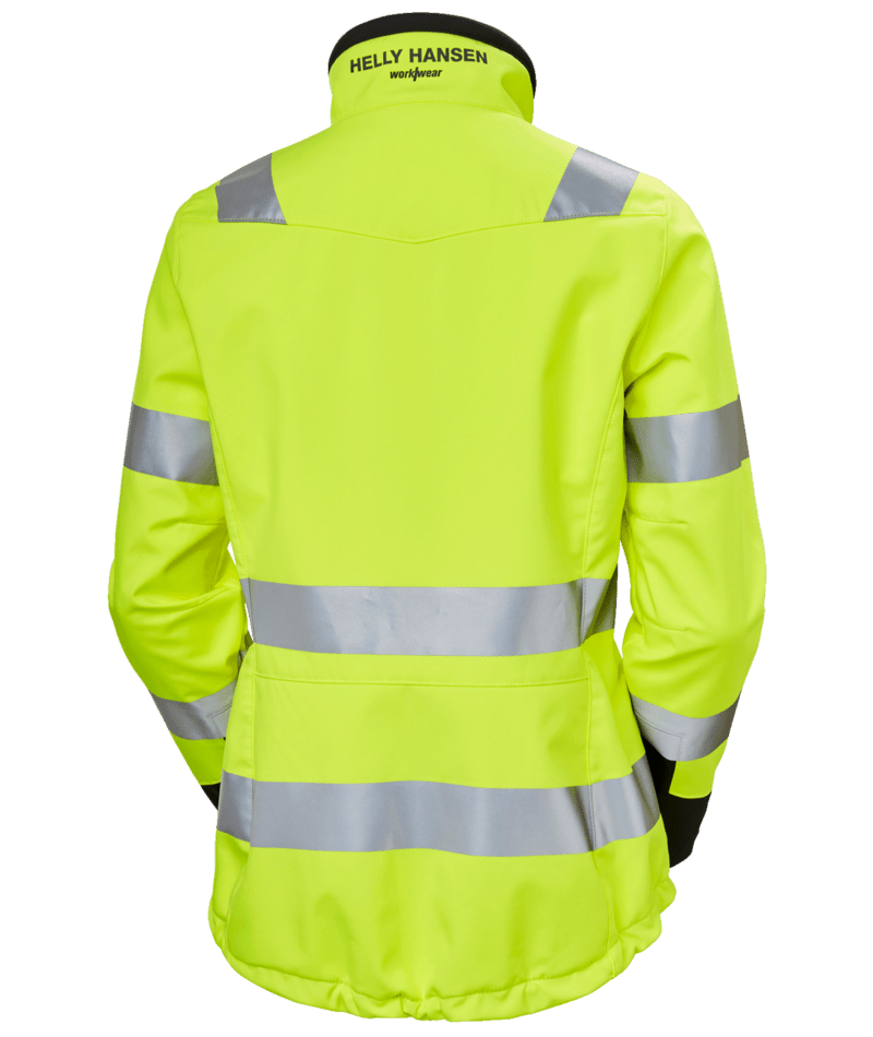 HELLY HANSEN W LUNA HI VIS SOFTS JACKET 74098