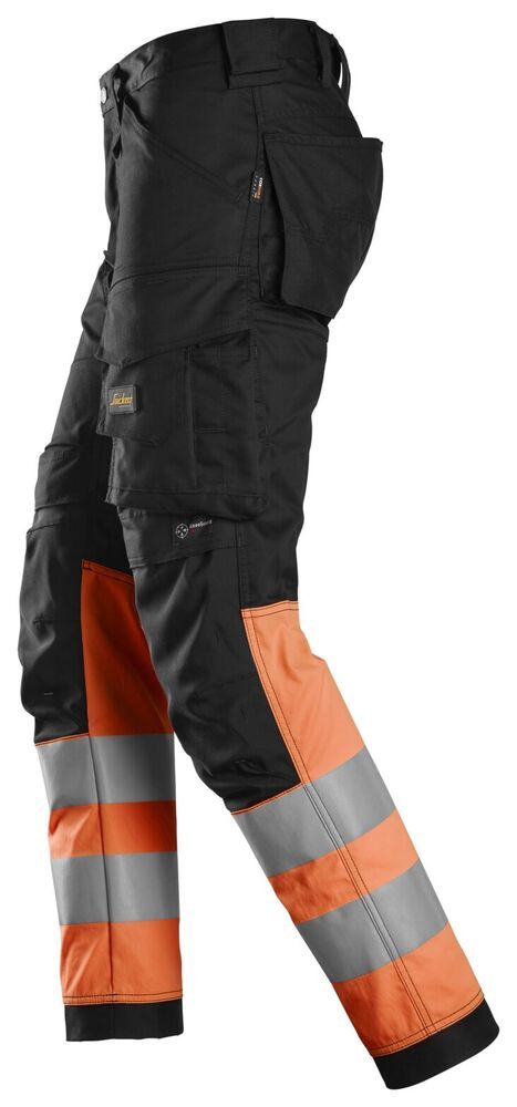 Snickers High-Vis, Klasse 1 Stretch Werkbroek 6334