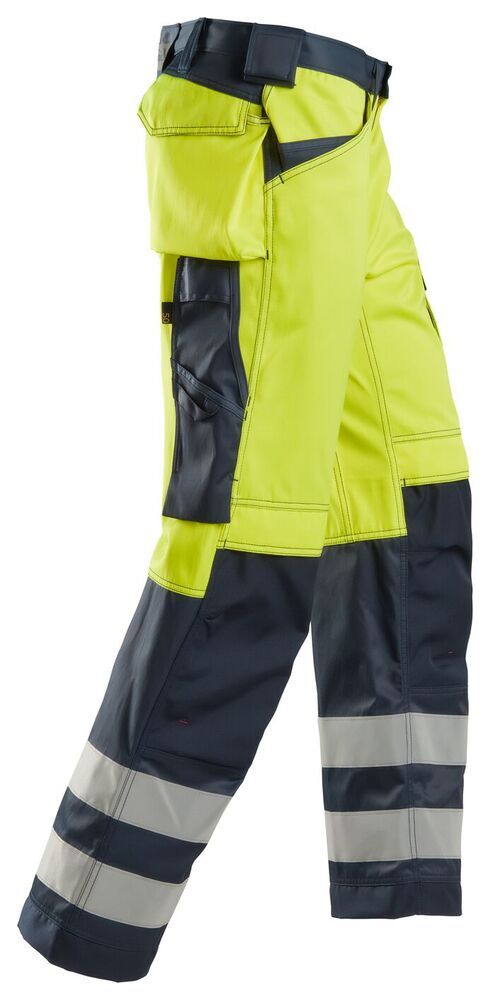 Snickers Broek High Visibility, klasse 2 3233