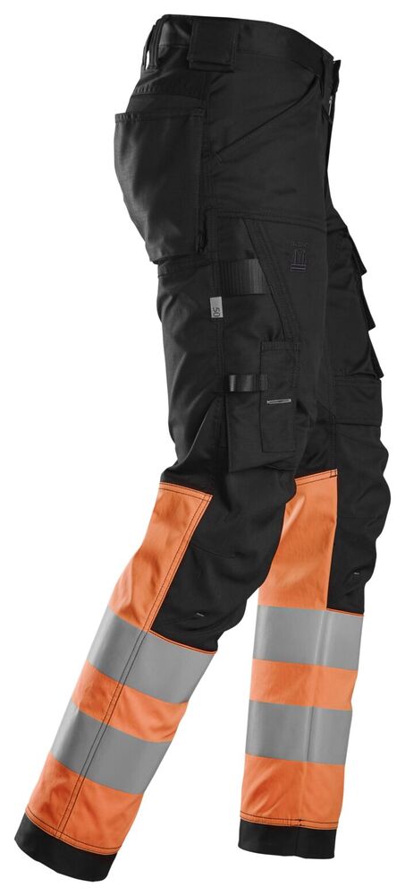 Snickers High-Vis, Klasse 1 Stretch Werkbroek 6334