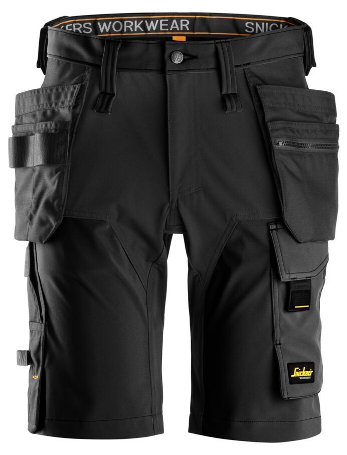 Snickers AllroundWork, 4-Weg Stretch Korte Broek met Holsterzakken 6175