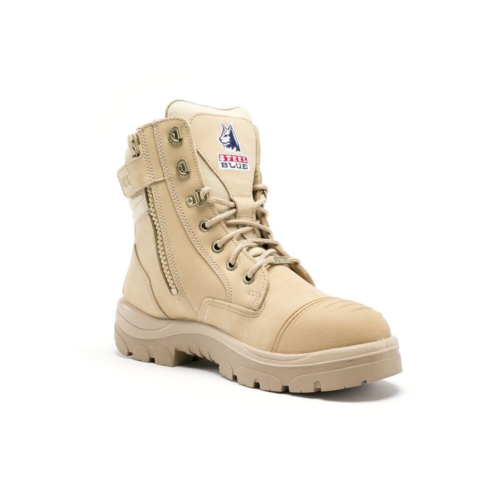 Steel Blue Southern Cross Zip Sand S3 392661