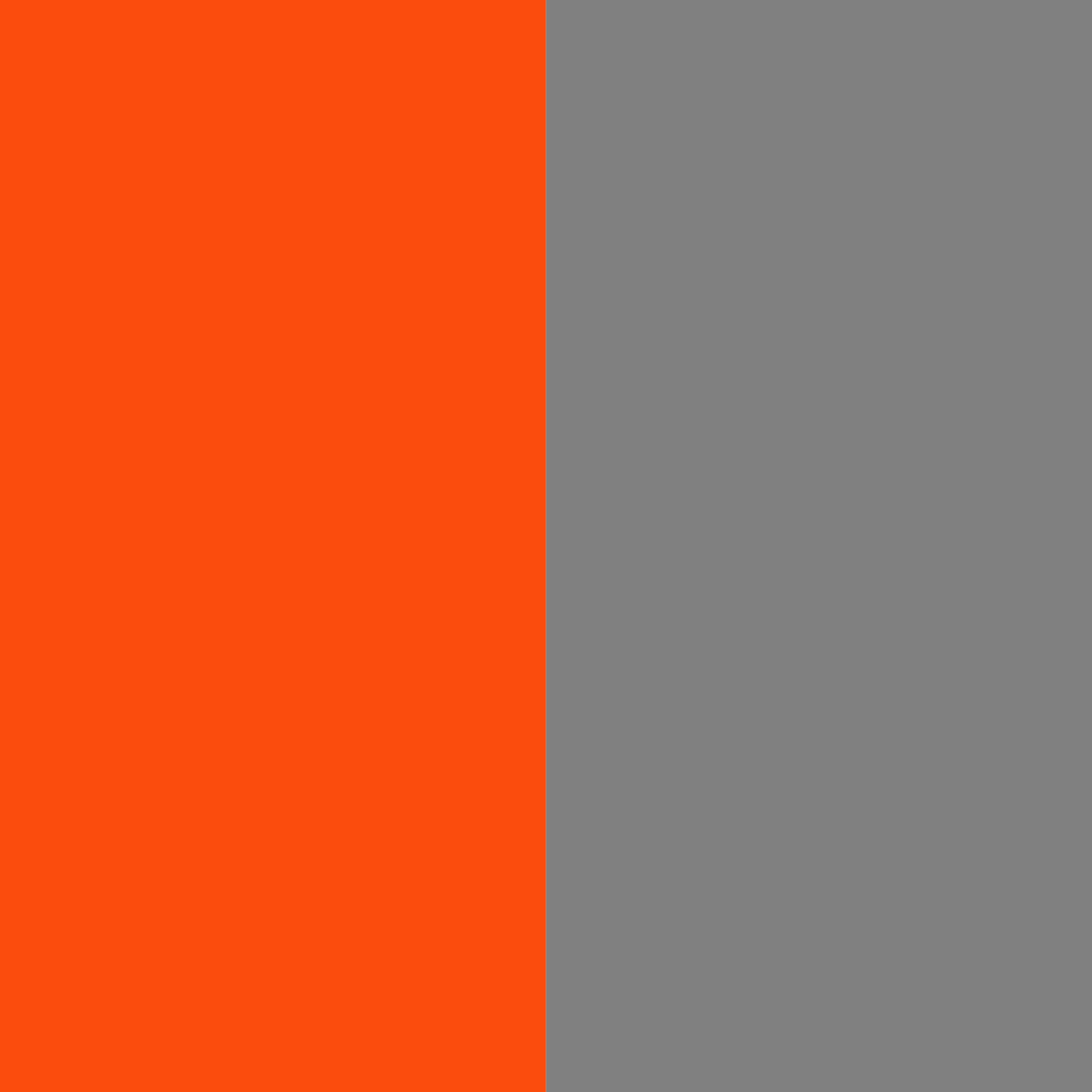 high vis oranje/medium grijs