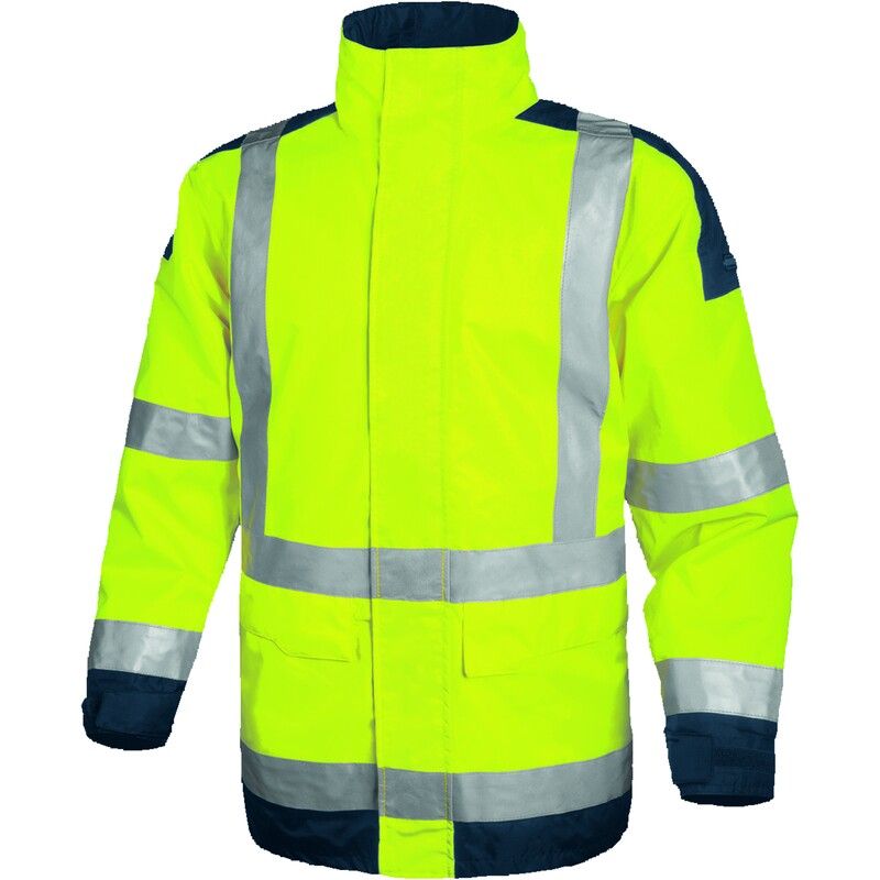 PARKA EASYVIEW FLUO GEEL/MB Delta Plus