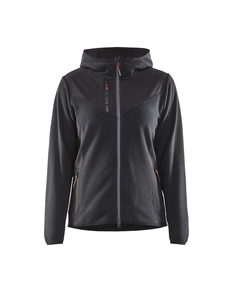 Blåkläder 5941 Gebreid damesjack met softshell