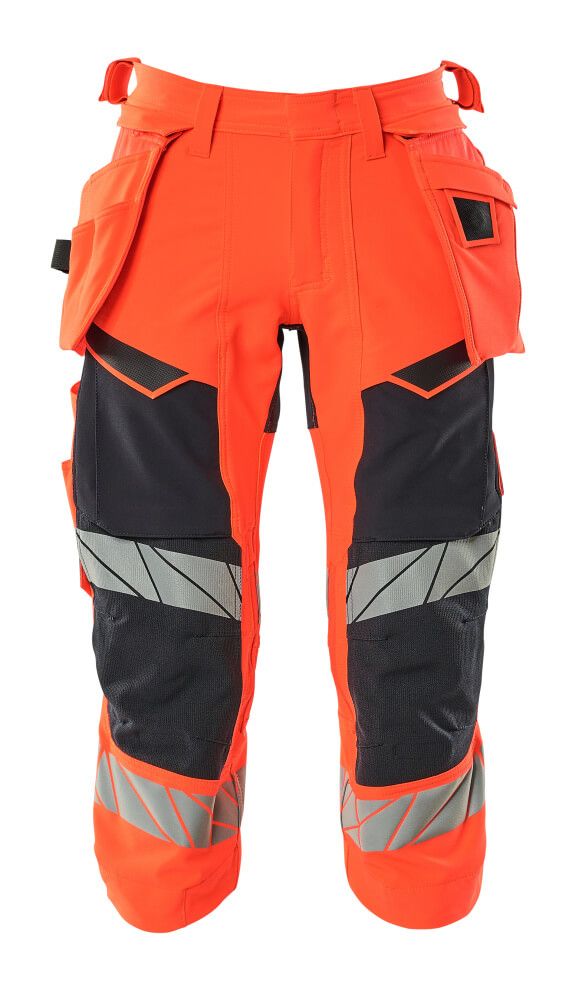 hi-vis rood/donkermarine