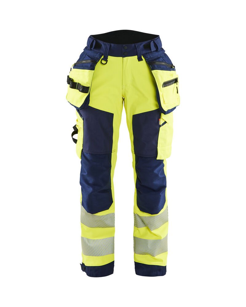 Blåkläder 7118 Dames Softshell Werkbroek High Vis